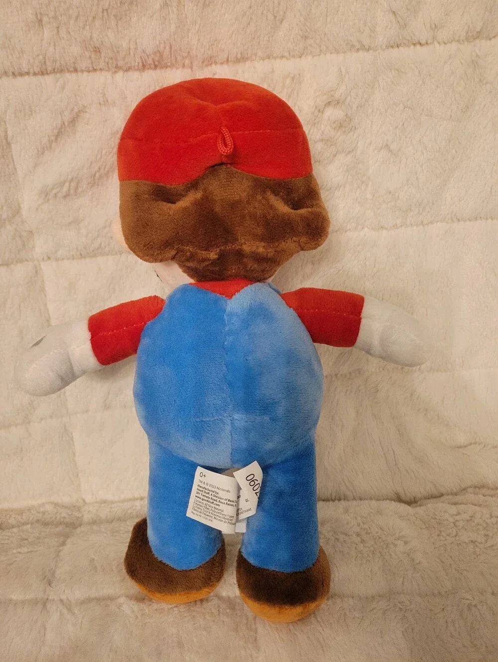Super Mario Plush Toy - Red Hat, Blue Overalls Euc